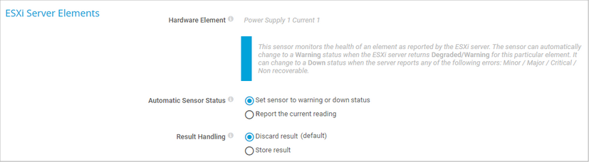 ESXi Server Elements