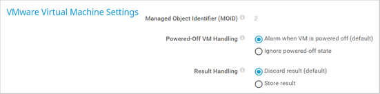 VMware Virtual Machine Settings